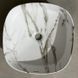 Умивальник накладний керамічний Mixxus Premium Diverse-0104 Marble 370х370х135mm Мармур (MP6537) MP6537 фото 7