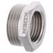 Футорка нікельована 1/2х3/4 Koer KF.F0608 (KR2983) KR2983 фото 1