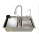 Мийка багатофункціональна Mixxus MH7546-SET-08 Decor SS Color з вбудованим змішувачем з нерж. сталі (MI8457) MI8457 фото 1
