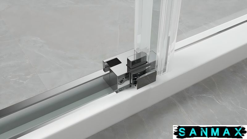 Душова кабіна без піддону Koer SR SC03-90x90x200-TR-07 прозоре скло Easy Clean 6мм, графіт (KR5359) KR5359 фото