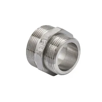 Ніпель нікельований 1 1/4х1 1/2 Koer KF.N1216 (KR3222) KR3222 фото