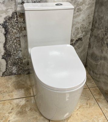 Підлоговий унітаз Vbi Salina Білий VBI-021001 фото