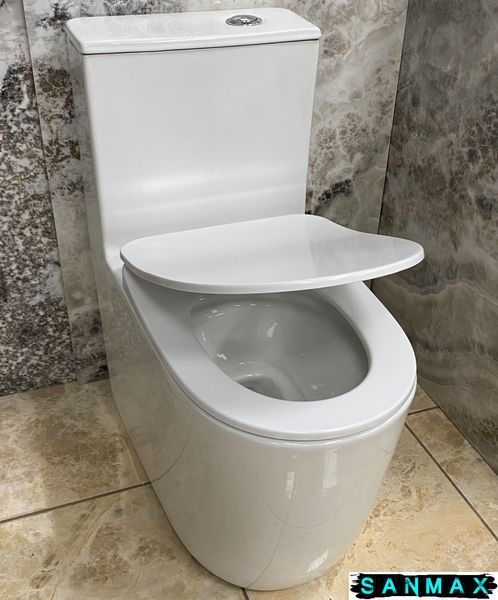 Підлоговий унітаз Vbi Salina Білий VBI-021001 фото