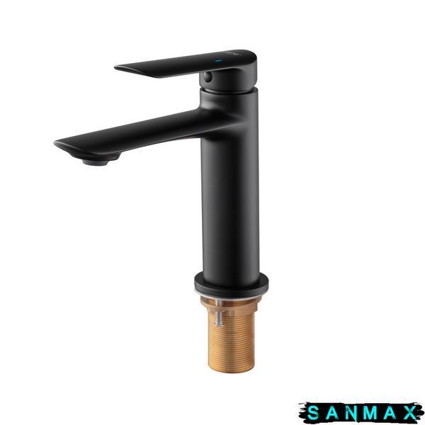Змішувач для умивальника Koer KB-10028-05 Чорний (KR5290) KR5290 фото