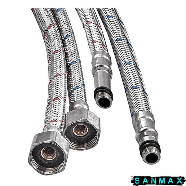 Комплект шлангів для змішувача з нержавійки M10 60 см Champion (AC0669) AC0669 фото