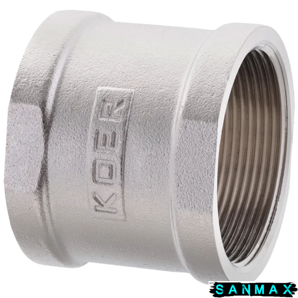 Муфта нікельована 2 Koer KF.C20 (KF0015) KF0015 фото