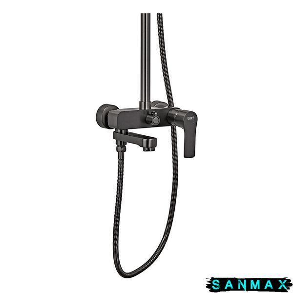Душова система зі змішувачем Haiba Milano Графіт 003-J Графіт (HB4009) HB4009 фото