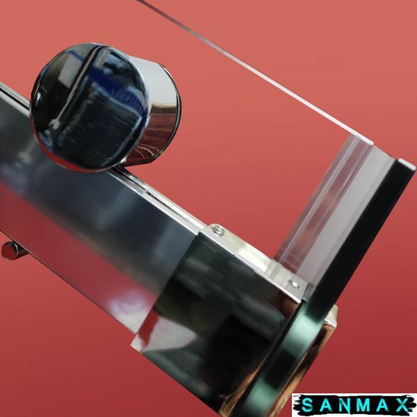 Бічна стінка до кабіни Koer SR SW01-90x200-TR-01 прозоре скло Easy Clean 8мм, хром (KR5381) KR5381 фото