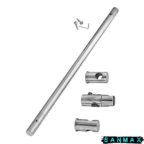 Стійка для душу Haiba Bar-Sus 001 Нерж (HB3328) HB3328 фото