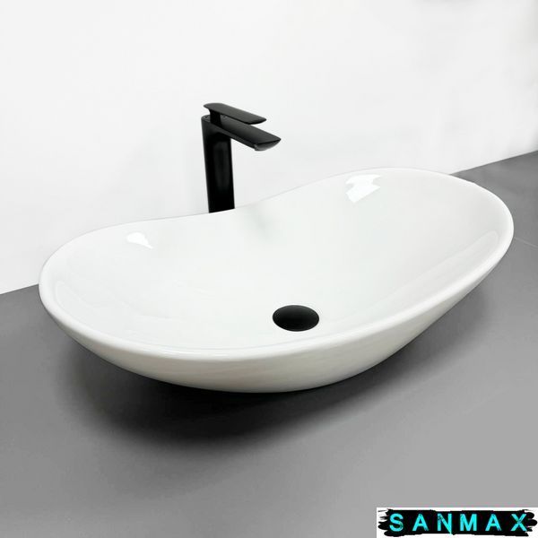 Умивальник накладний Vbi Turin Білий VBI-011500 фото