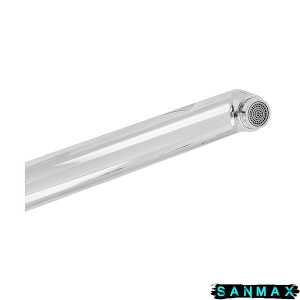 Змішувач для ванни Plamix Lucas-006 EURO SET Chrome (з шлангом, лійкою та кронштейном) (PM0710) PM0710 фото