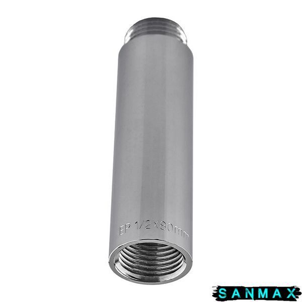Подовжувач Europroduct EP.E080.Chr - 1/2"MF-80мм хром (EP6130) EP6130 фото