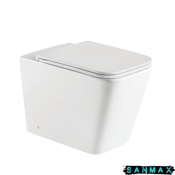 Унітаз підлоговий безбачковий Mixxus Premium Quadro-0701-R 600х355х410mm, система змиву Rimless (MP6590) MP6590 фото