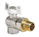 Кран з американкою кутовий 1/2 Koer KR.228.W Білий метелик (KR0099) KR0099 фото 3