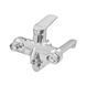 Змішувач для ванни Plamix Lucas-006 EURO SET Chrome (з шлангом, лійкою та кронштейном) (PM0710) PM0710 фото 4