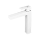 Змішувач для умивальника Plamix Kubus-001 High Set Білий (з підведенням) (PM0672) PM0672 фото 1
