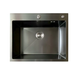 Кухонна інтегрована мийка Mixxus MH5843 Micro Decor Графіт (3.0/0.8) (MI8217) MI8217 фото 1
