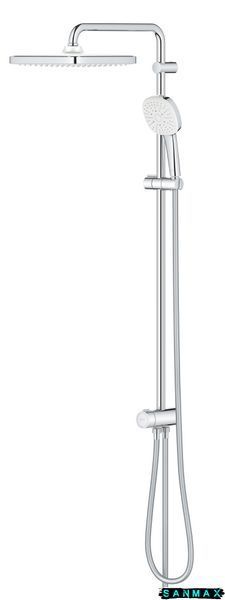 Душова система Grohe Flex Tempesta System 250 Cube із перемикачем настінного монтажу (26694001) 26694001 фото