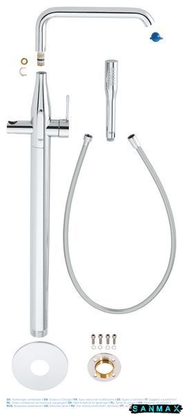 Підлоговий змішувач для ванни Grohe Essence New (23491001) 23491001 фото