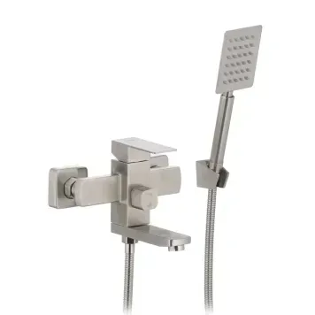 Змішувач для ванни Mixxus Kub-009 Нерж (SS0031) SS0031 фото