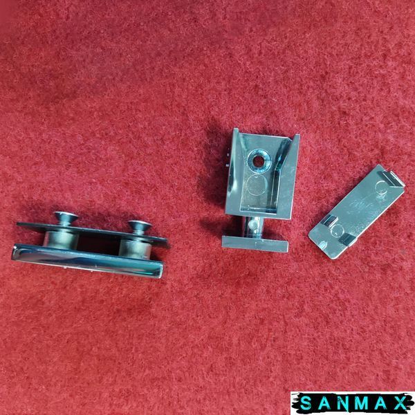 Бічна стінка до кабіни Koer SR SW01-90x200-TR-07 прозоре скло Easy Clean 8мм, графіт (KR5382) KR5382 фото