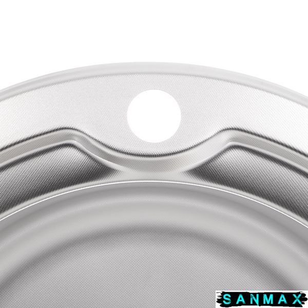 Мийка кухонна Zerix Z510-08-180Md (Micro Decor) (ZS0561) ZS0561 фото