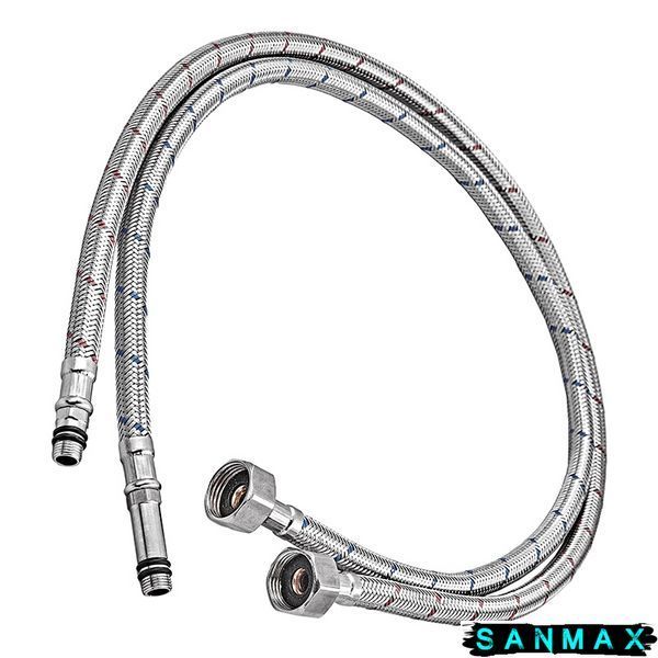 Комплект шлангів для змішувача з нержавійки M10 80 см Champion (AC0670) AC0670 фото