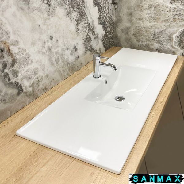 Умивальник врізний Vbi Ferrara 120 Білий VBI-018031 фото