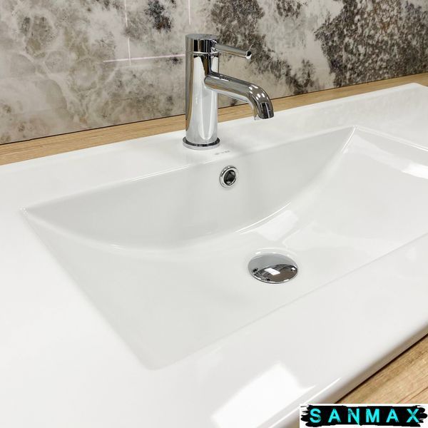 Умивальник врізний Vbi Ferrara 120 Білий VBI-018031 фото