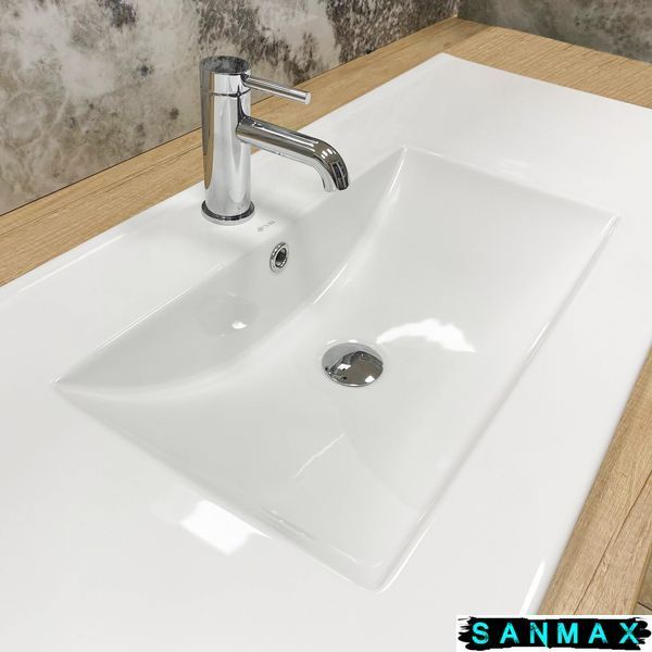 Умивальник врізний Vbi Ferrara 120 Білий VBI-018031 фото