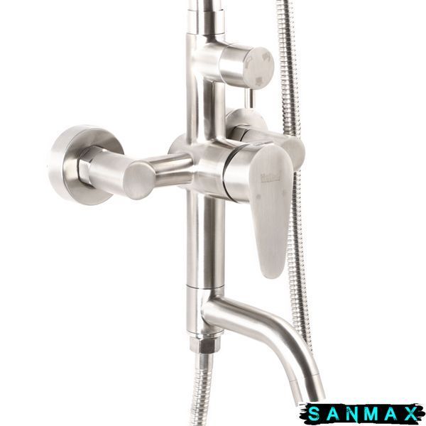 Душова система зі змішувачем Haiba Dax-009-J Нерж (HB2791) HB2791 фото
