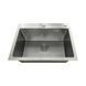 Кухонна інтегрована мийка Mixxus MH5843 Micro Decor SS Color (3.0/0.8) з нерж. сталі (колір нерж.) (MI8216) MI8216 фото 2