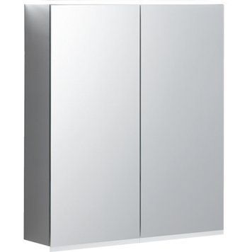 Дзеркальна шафа 60*70*17,2см, Geberit Option Plus з підсвічуванням, дві дверцята, всередині та зовні дзеркальна 500.593.00.1 фото