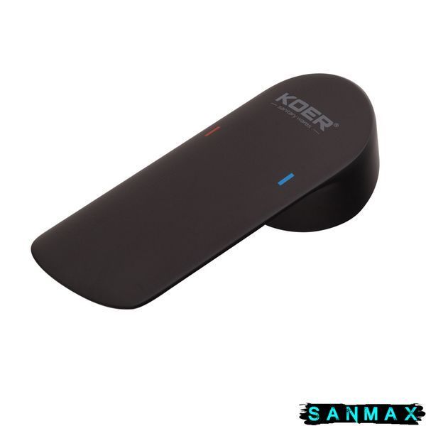 Вбудований змішувач для умивальника Koer KB-16028-05 Чорний (KR5298) KR5298 фото