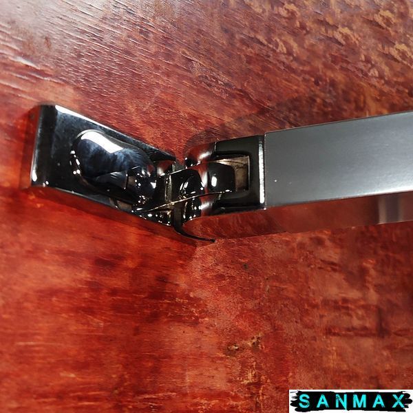 Бічна стінка до кабіни Koer SR SW04-80x200-TR-01 прозоре скло Easy Clean 10мм, хром (KR5389) KR5389 фото