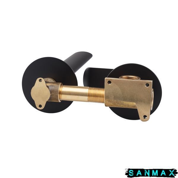 Вбудований змішувач для умивальника Koer KB-16028-05 Чорний (KR5298) KR5298 фото