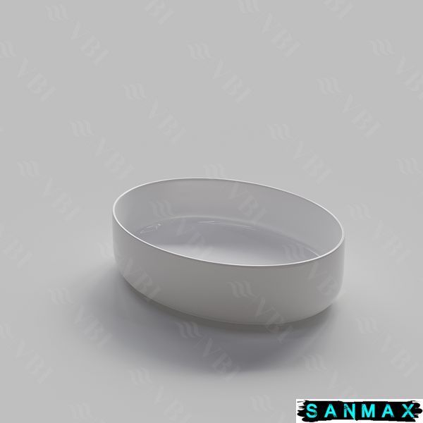 Умивальник накладний Vbi Udine Білий VBI-012100 фото