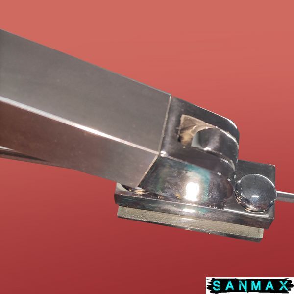 Бічна стінка до кабіни Koer SR SW04-80x200-TR-01 прозоре скло Easy Clean 10мм, хром (KR5389) KR5389 фото