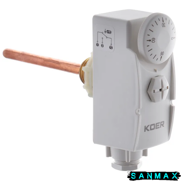 Термостат механічний заглибний KOER KR.1350 (0...+90*C) (KP2775) KP2775 фото