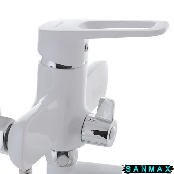 Змішувач для ванни Mixxus Nevada 006 Euro Білий (10 шт/ящ) MI5799 фото