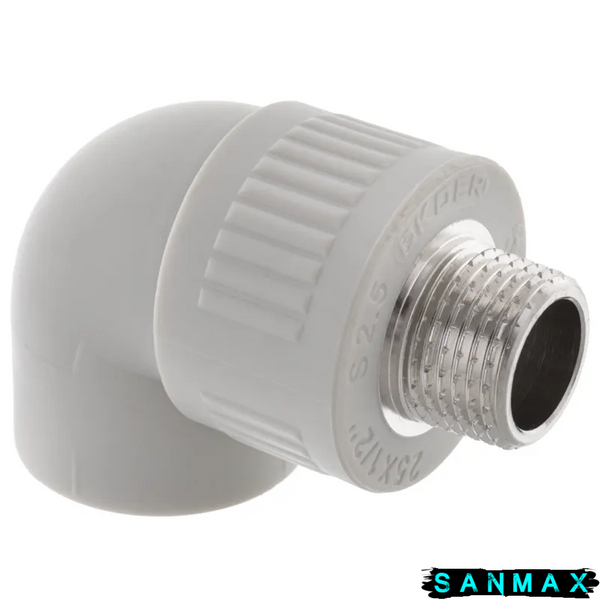 Кутник PPR ЗР 25x1/2M Koer K0119.PRO 25/150 (KP0142) KP0142 фото