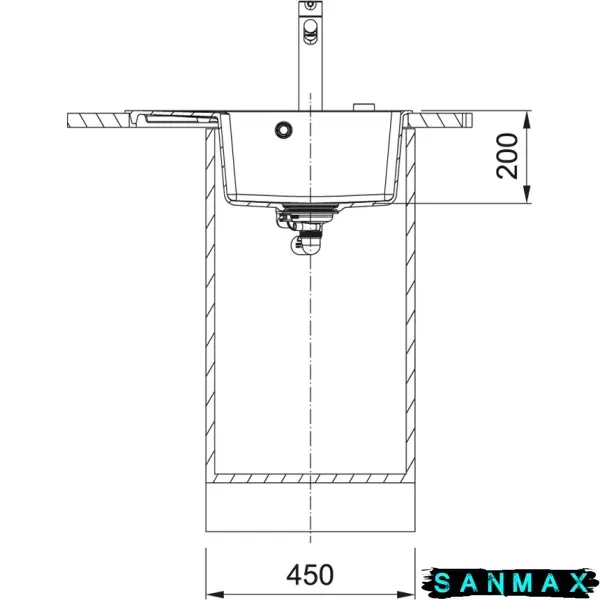 Кухонна фрагранітова мийка Franke Centro 62х50 CNG 611-62 TL Права Бежева (114.0630.451) 114.0630.451 фото