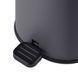 Відро для сміття з плавним закриттям овальне Mixxus Premium Olivary-TC0105 Graphite 5 л колір графіт (MI7063) MI7063 фото 8