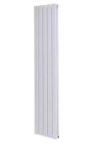 Вертикальний дизайнерський радіатор опалення Arttidesing Livorno II 5/2200/340/50 білий матовий LV II.5.220.34.5.W фото