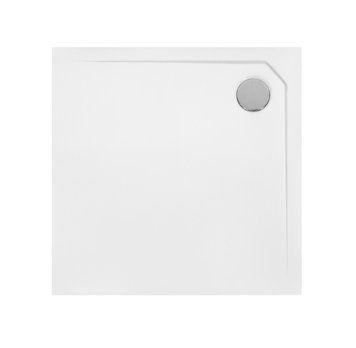 Піддон квадратний Acro UltraSlim 90х90x2/3.5 білий BMAC-90 фото