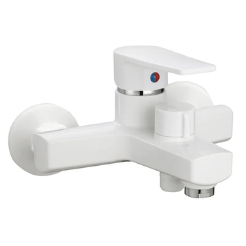 Змішувач для ванни Plamix Leo-009 Euro Білий (без шланга та лійки) (PM0633) PM0633 фото