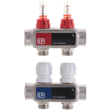 Колекторний блок з расxодомерамі Europroduct EP.S1110-02 1 "x2 (EP4978) EP4978 фото