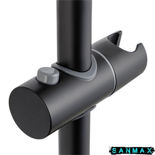 Душова система зі змішувачем Haiba Alex 003-J Чорна (HB3940) HB3940 фото