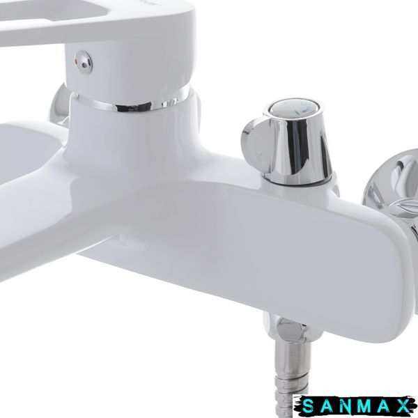 Змішувач для ванни Mixxus Nevada 009 Euro Білий (MI5800) MI5800 фото