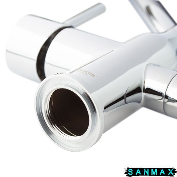 Змішувач для кухні Mixxus Premium Gravity 021 Refl.Чорний (MI6977) MI6977 фото